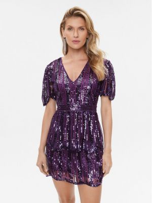 Коктейльна сукня слім Twinset фіолетова