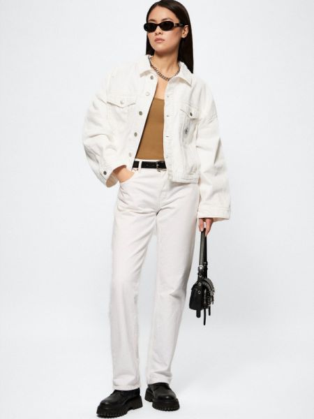 Джинсовая куртка Calvin Klein Jeans белая