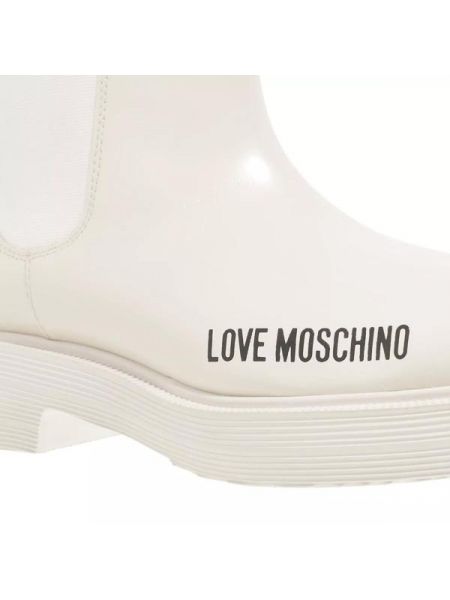 Ботинки Love Moschino бежевые