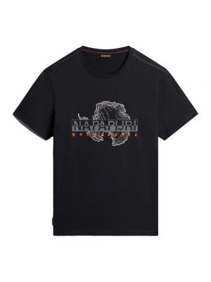 T-shirt Napapijri schwarz