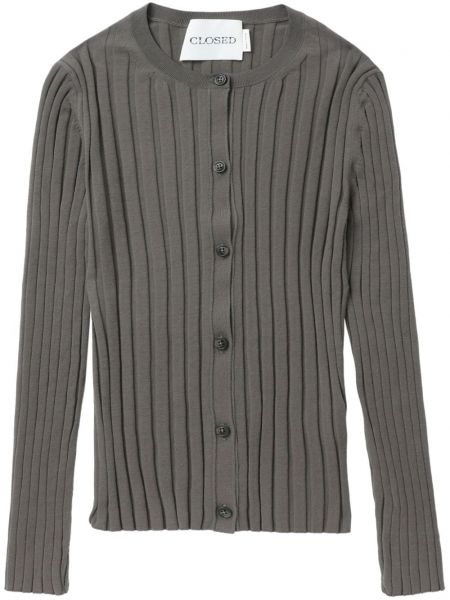 Cardigan en tricot Closed gris