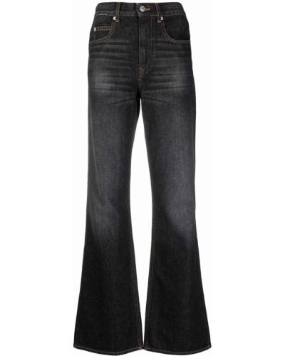 Zvonové džíny Isabel Marant Etoile černé