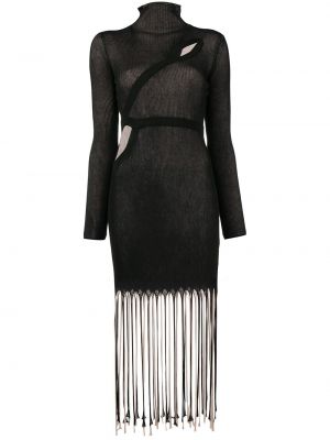 Strikket dress Antonella Rizza svart