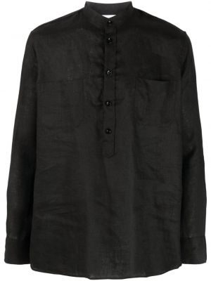 Lininė marškiniai Pt Torino juoda