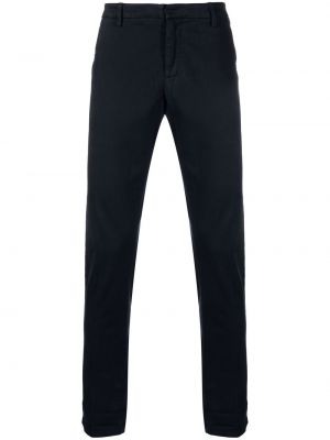 Slim fit chinos Dondup modré