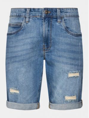 Shorts en jean Indicode bleu