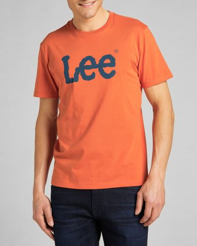 Koszulka Lee pomarańczowa
