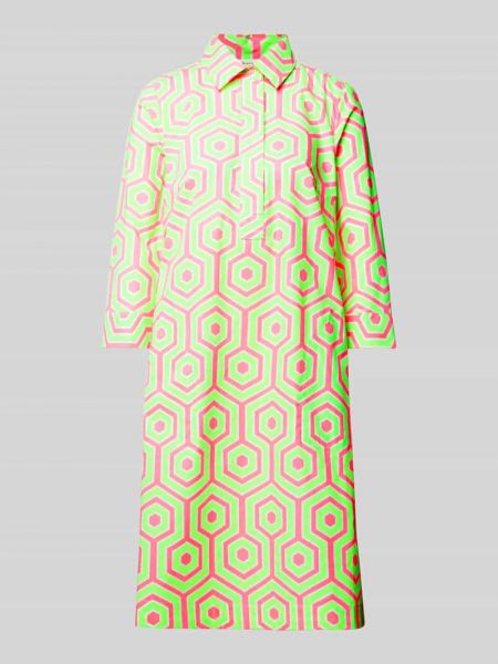 Sukienka koszulowa Christian Berg Woman zielona