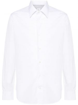 Βαμβακερό πουκάμισο Eleventy λευκό