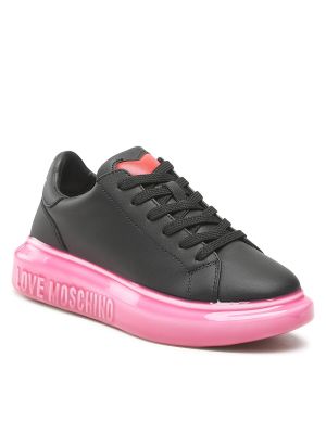 Sneakersy Love Moschino czarne