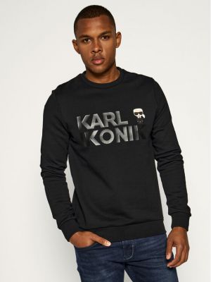 Džemperis be gobtuvo Karl Lagerfeld juoda