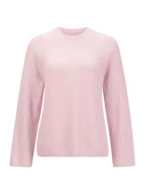 Pullover di cotone in maglia Rich & Royal rosa