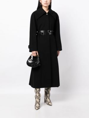 Kašmírový kabát Chanel Pre-owned černý