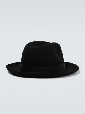 Pălărie de lână Borsalino negru