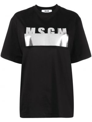 T-shirt Msgm svart