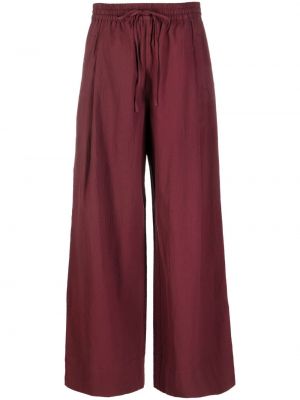 Viskózové bavlněné volné kalhoty s kapsami Essentiel Antwerp