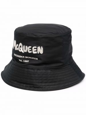 Sombrero Alexander Mcqueen negro