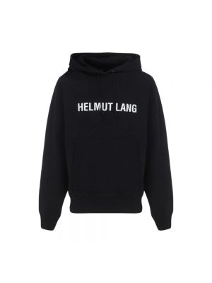 Bluza z kapturem Helmut Lang czarna