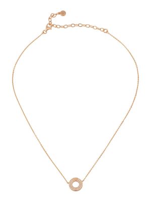 Priehľadný náhrdelník z ružového zlata Emporio Armani