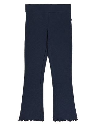 Leggings i bomull för tjejer Scotch & Soda Kids blå