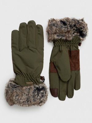 Ръкавици Barbour зелено