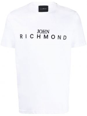 T-shirt mit print John Richmond