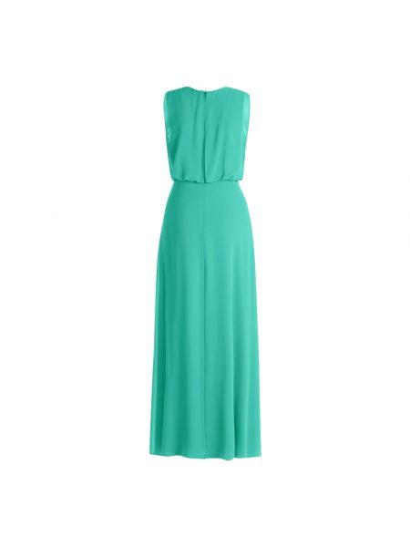 Sukienka szyfonowa elegancka Vera Mont zielona