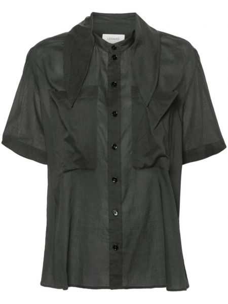Šilkinė marškiniai Lemaire pilka