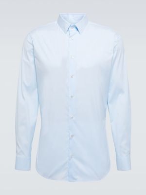 Košeľa Giorgio Armani modrá