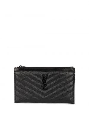 Pochette Saint Laurent noir