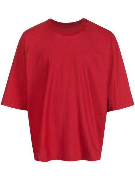 Camiseta Homme Plissé Issey Miyake rojo