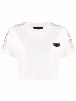 Koszulka Philipp Plein biała