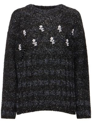 Vlnený sveter s výšivkou Cormio