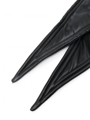 Kožená kravata s kapucí Y/project černá