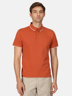 Тениска с копчета Regatta оранжево