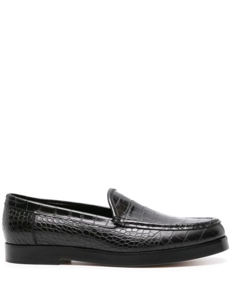 Pantofi loafer Manolo Blahnik negru