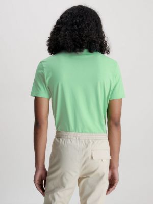 Tricou Calvin Klein Jeans verde
