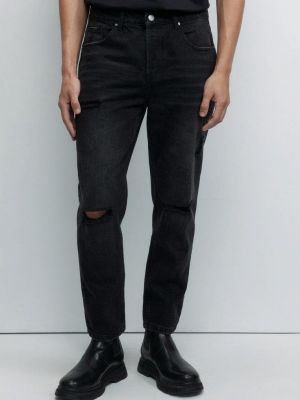 Прямые джинсы Befree черные