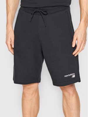 Sportske kratke hlače bootcut New Balance crna