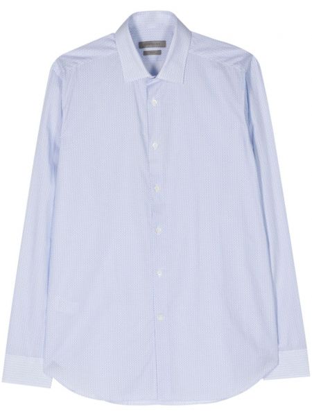 Βαμβακερό πουκάμισο με σχέδιο Corneliani