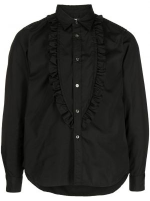 Риза с волани Black Comme Des Garçons черно