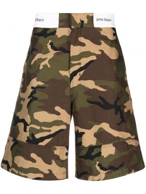 Cargo shorts mit print mit camouflage-print Palm Angels grün