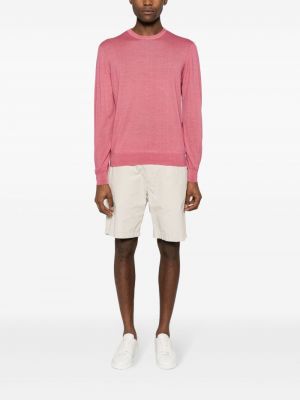Pullover mit rundem ausschnitt Drumohr pink