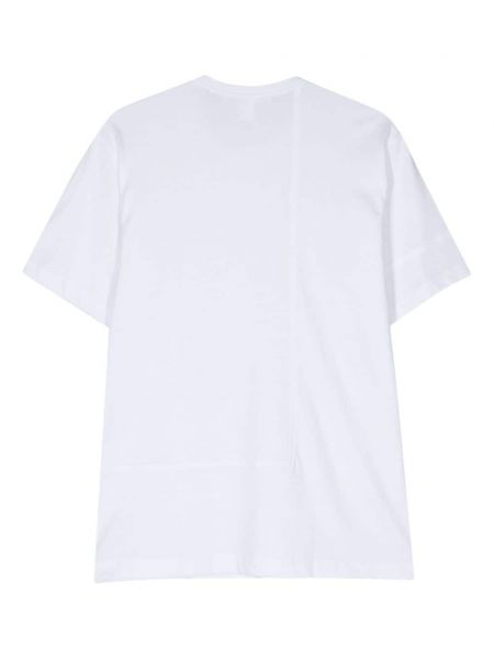 Kokvilnas t-krekls ar apaļu kakla izgriezumu Comme Des Garçons Shirt balts