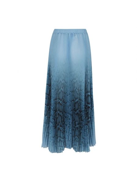 Falda larga elegante Ermanno Scervino azul