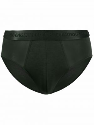 Boxerky z lyocellu Karl Lagerfeld zelené