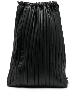 Plisovaný batoh Marsèll čierna
