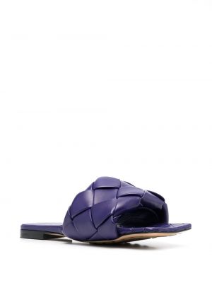 Sandales à bouts carrés Bottega Veneta violet