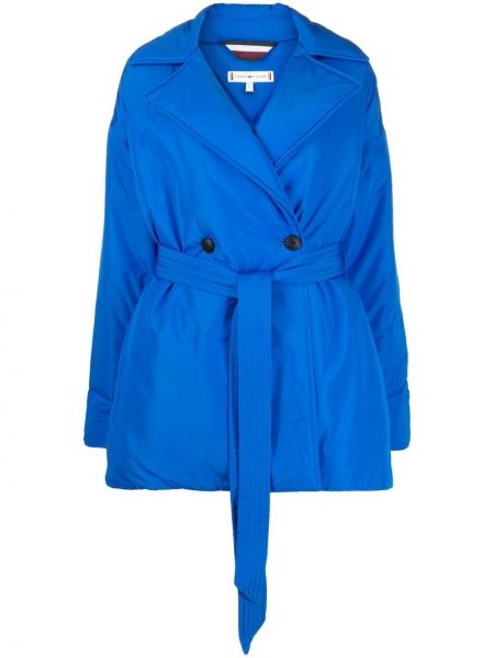 Kabát Tommy Hilfiger modrý