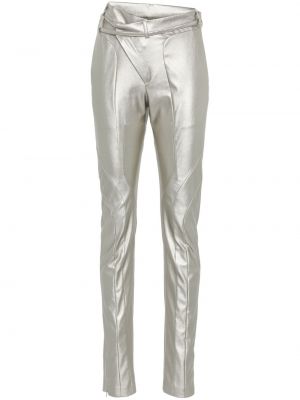 Pantaloni asimetrice Ottolinger argintiu